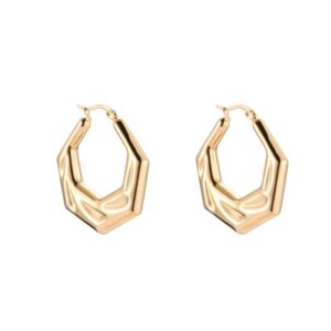 Statement Ohrringe in gold