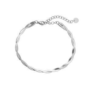 Armband silber twist